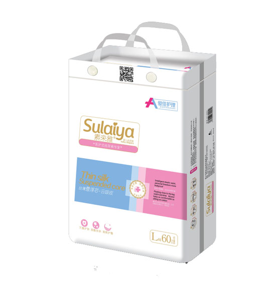 愛(ài)佳護(hù)理懸浮芯紙尿褲大包L