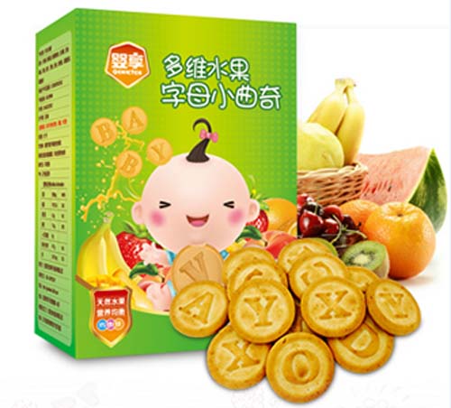 嬰享多維水果字母小曲奇