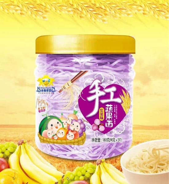 金盾愛嬰手工面紫薯味