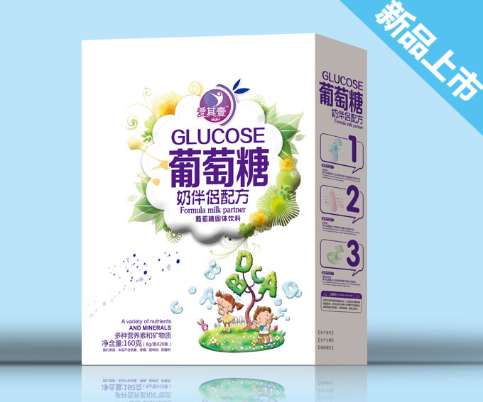 愛其壹奶伴侶配方葡萄糖固體飲料