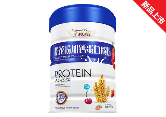 金諾貝嬰松花粉加鈣新蛋白質(zhì)粉鐵聽(tīng)