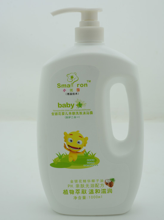 小狀園嬰兒金銀花親膚洗發(fā)沐浴露