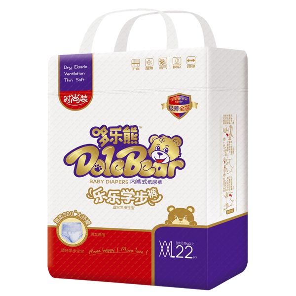哆樂(lè)熊樂(lè)樂(lè)學(xué)步褲XXL22