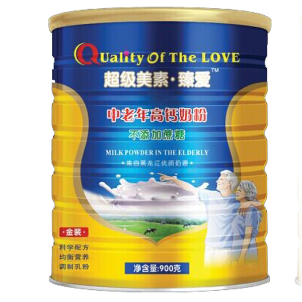 超維美素中老年高鈣奶粉900克