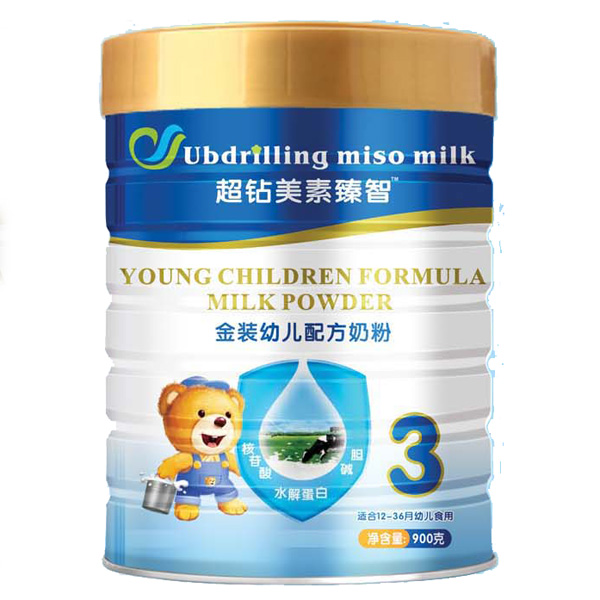 超鉆美素臻智900克水解蛋白超鉆嬰幼兒聽裝3段