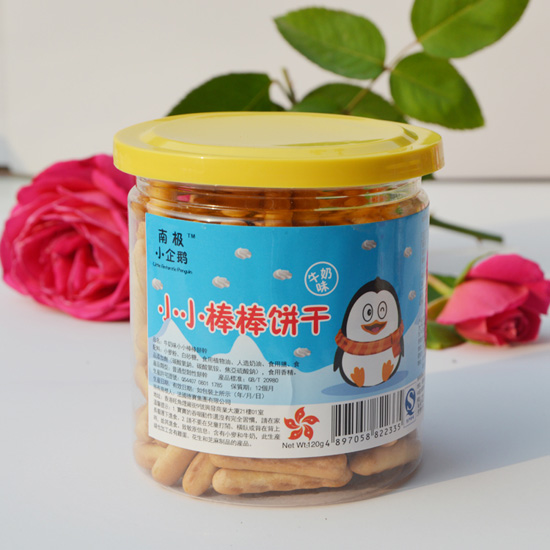 南極小企鵝牛奶小棒棒餅干