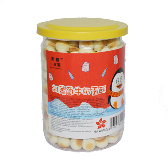 南極小企鵝葡萄牛奶蛋酥150克