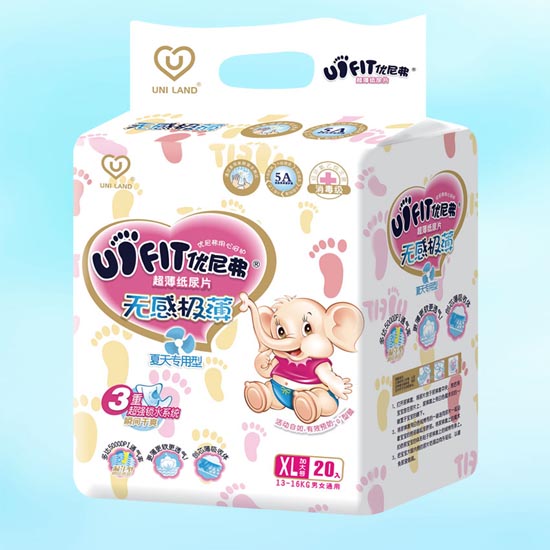 優(yōu)尼弗無(wú)感極薄嬰兒紙尿片XL碼20入