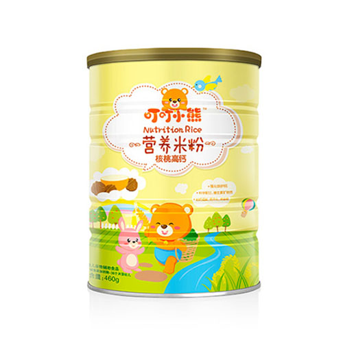 叮叮小熊營(yíng)養(yǎng)米粉罐裝-核桃高鈣