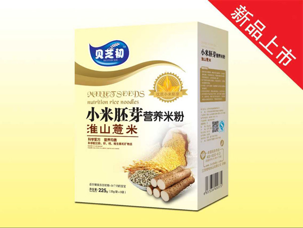 貝芝初淮山薏米-小米胚芽營養(yǎng)米粉盒裝