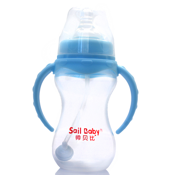 帥貝比奶瓶210ML酷炫-藍(lán)
