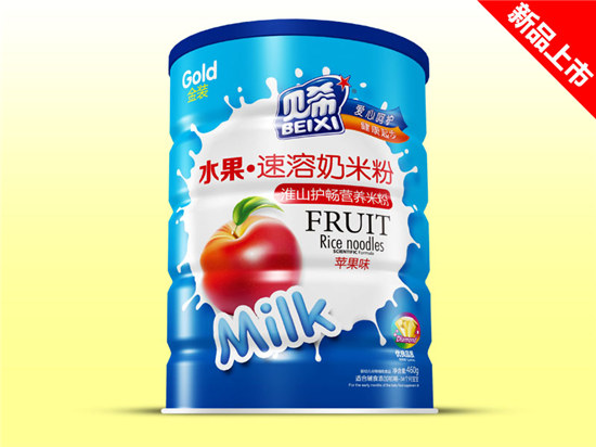 貝希水果速溶奶米粉鐵聽-淮山護(hù)暢