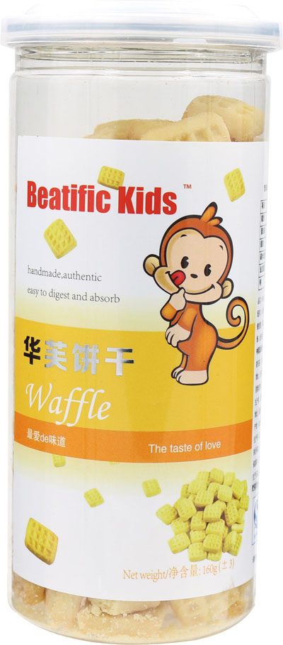 Beatific-Kids香橙味華芙餅干
