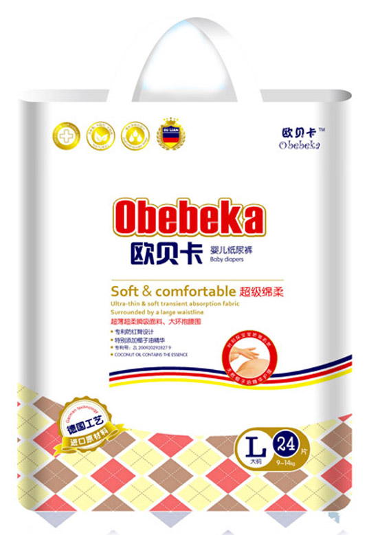 歐貝卡紙尿褲褲L24片