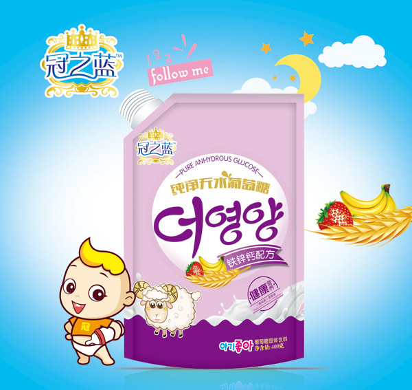 冠之藍(lán)葡萄糖(鐵鋅鈣配方)