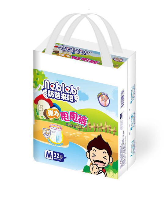 奶爸來吧小內(nèi)褲式紙尿褲M碼32片