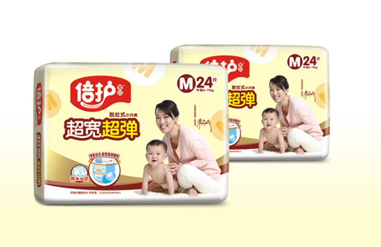 倍護寶貝超寬超彈小內(nèi)褲式紙尿褲