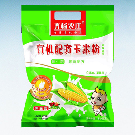 齊揚農(nóng)莊有機配方玉米粉(果蔬味)