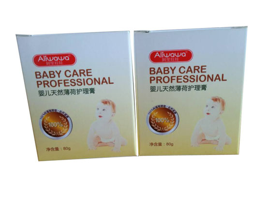 阿里娃娃嬰兒天然薄荷護(hù)理膏