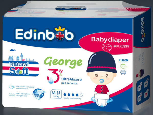 愛(ài)丁寶紙尿褲-(中包)M