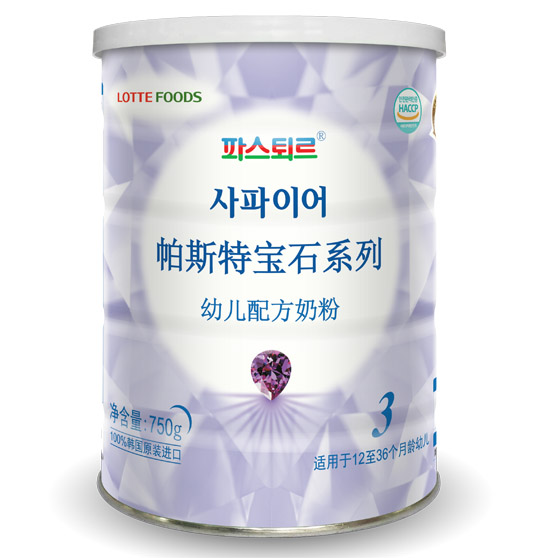 樂天帕斯特寶石系列奶粉3段
