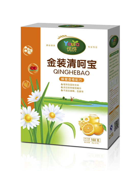 優(yōu)伢金裝蜂蜜香橙清呵寶