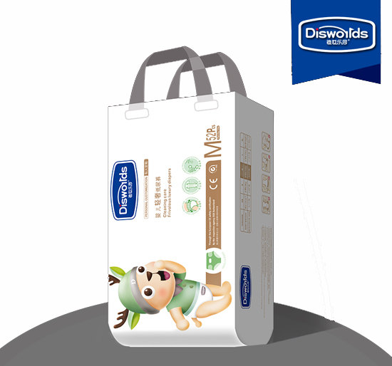 迪世樂園嬰兒輕奢紙尿褲M 52片