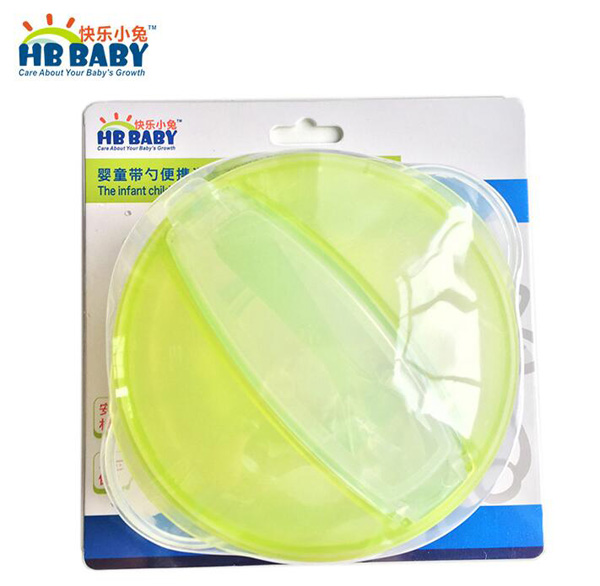 快樂小兔嬰兒便攜訓練碗勺