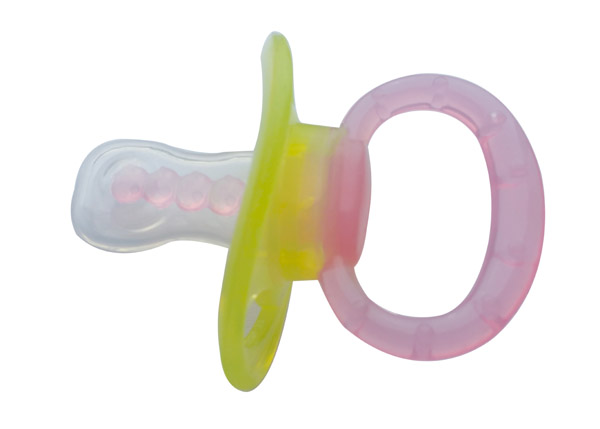 小孩國全硅膠雙色安撫奶嘴