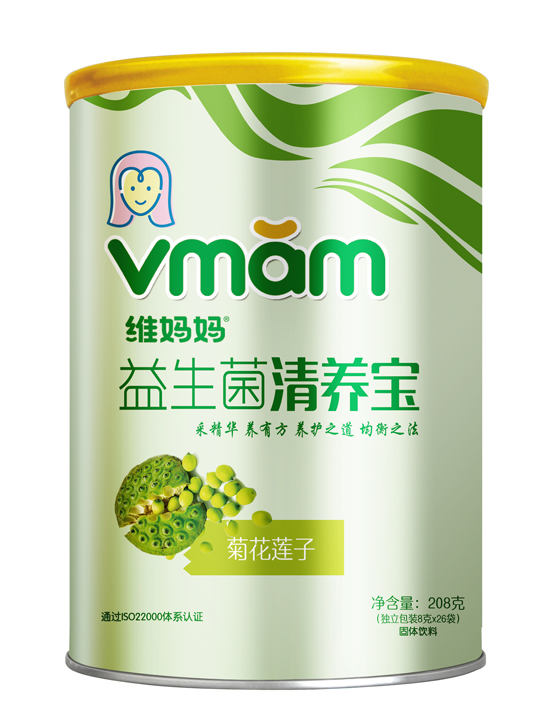 維媽媽菊花蓮子益生菌清養(yǎng)寶