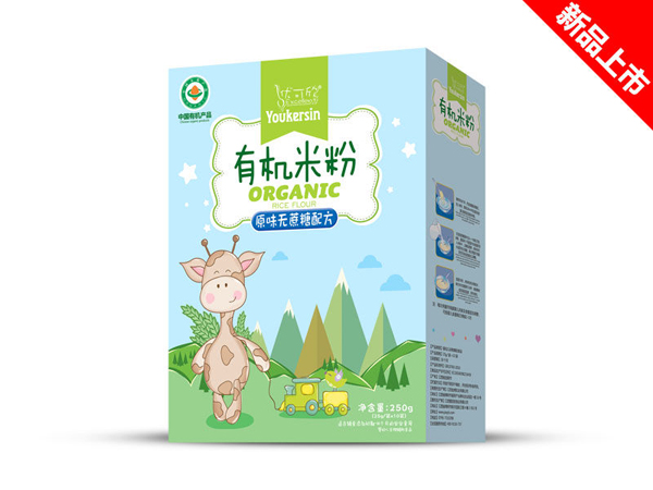 優(yōu)可欣原味無蔗糖有機米粉盒裝