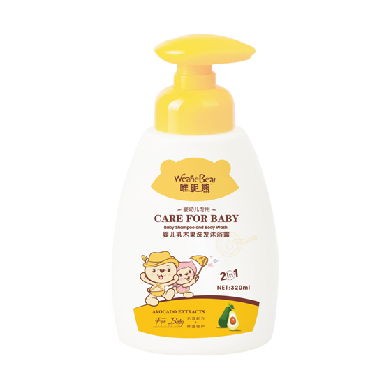 唯昵熊嬰兒乳木果洗發(fā)沐浴露320ml