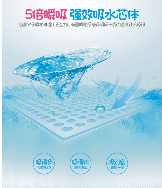 驕美爽紙尿褲芯體