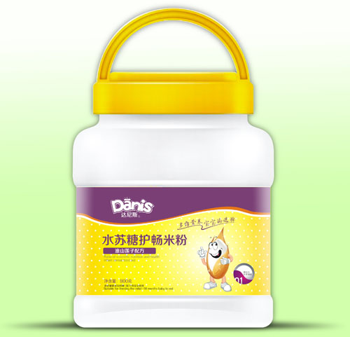 達(dá)尼斯淮山蓮子水蘇糖護(hù)暢米粉1段