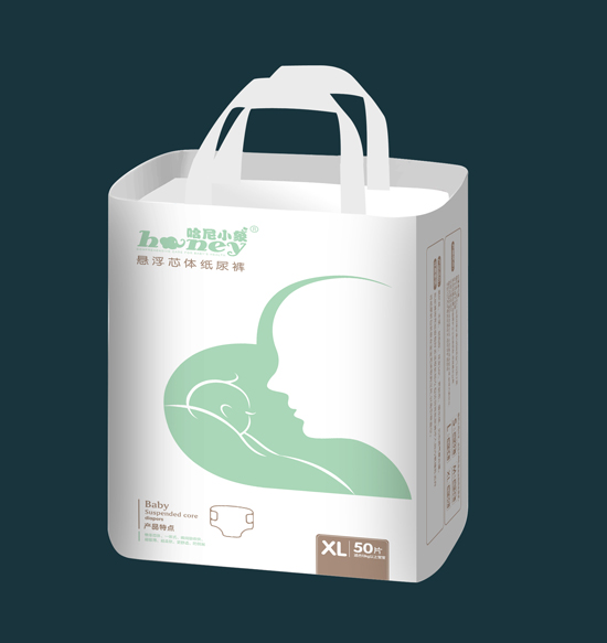 哈尼小象懸浮芯體紙尿褲XL碼50片