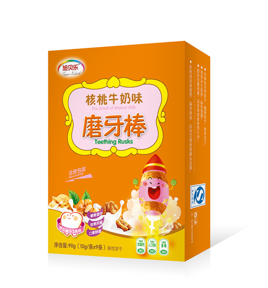 旭貝樂磨牙棒(核桃牛奶味)