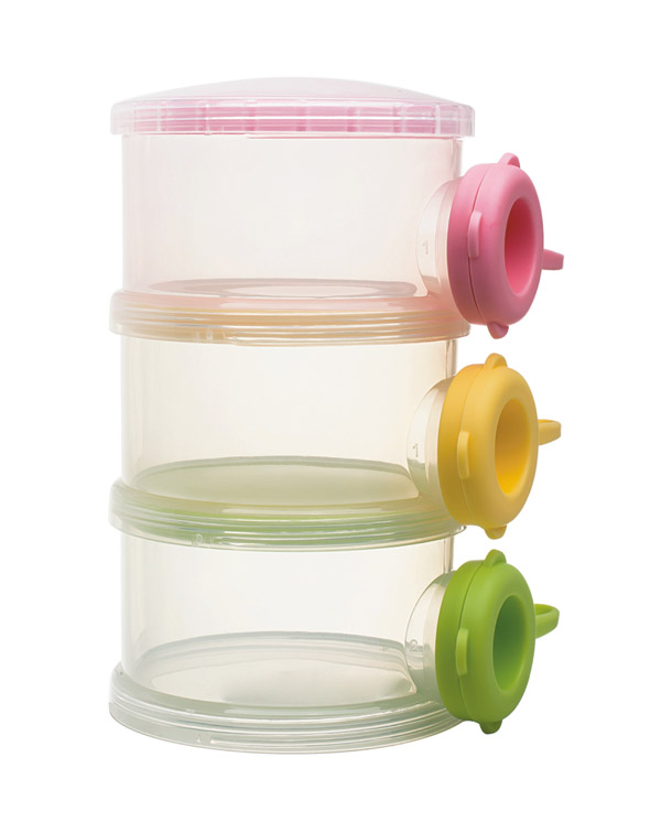 小孩國獨立帶蓋奶粉盒