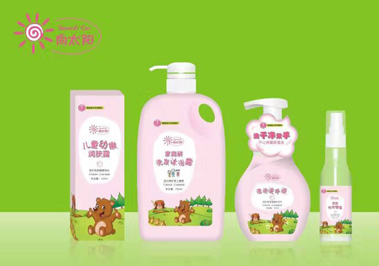 向太陽家庭裝洗發(fā)沐浴露