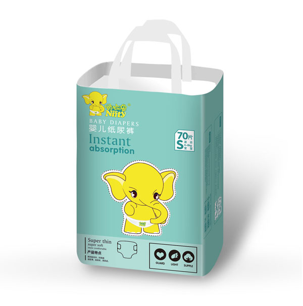 俏儷象嬰兒紙尿褲S碼70片