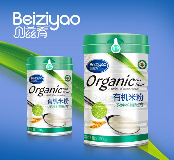 貝滋肴多種谷物配方有機(jī)米粉