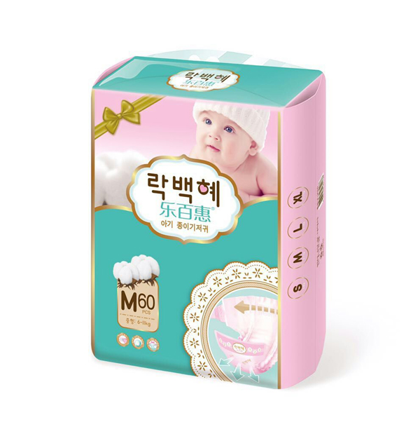 樂百惠紙尿褲M碼60片
