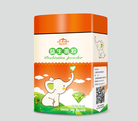 中法賽爾斯貝QS益生菌粉10袋(鐵盒)