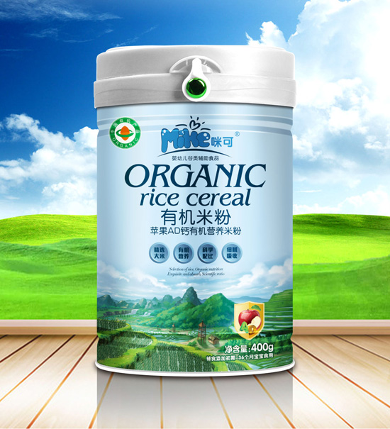 咪可蘋果AD鈣有機(jī)營(yíng)養(yǎng)米粉