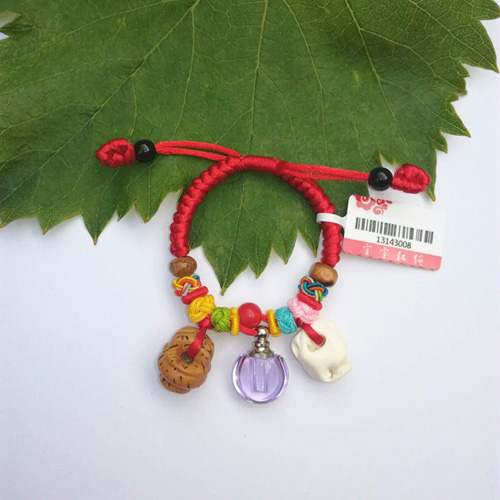 寶寶紅繩胎毛瓶精品