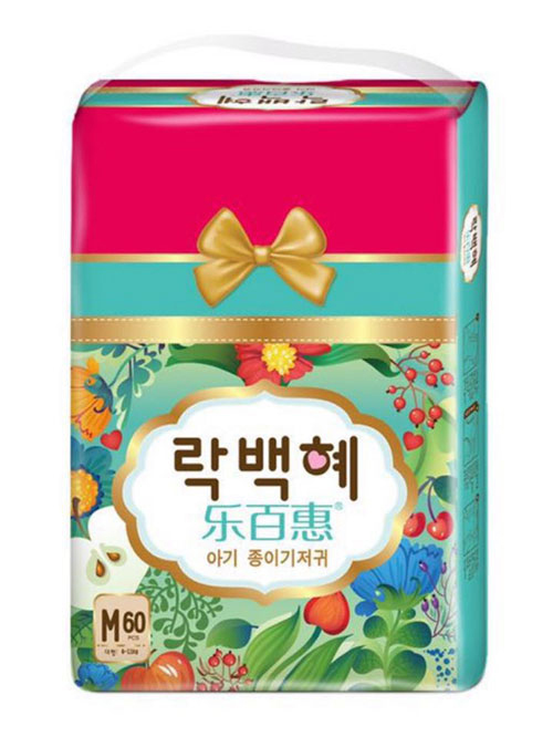 樂百惠紙尿褲M碼-60片