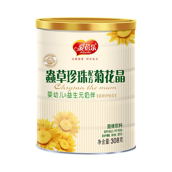 愛蓓樂呵護(hù)裝菊花晶-嬰幼兒&益生元奶伴