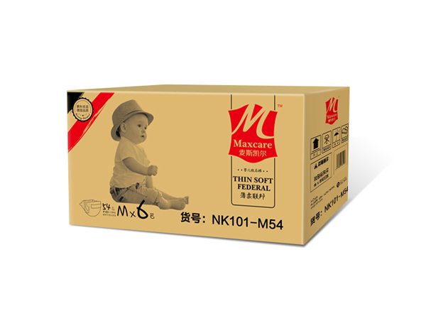 麥斯凱爾嬰兒紙尿褲M54 6包