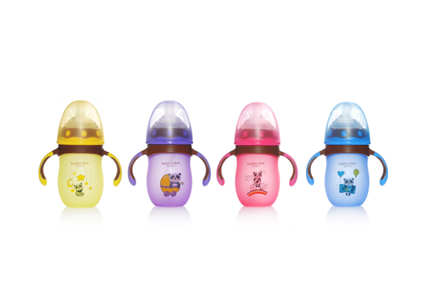 芭芘寶貝高硼硅包膠玻璃奶瓶組合小