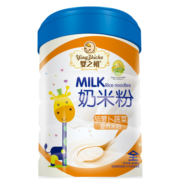 嬰之初奶米粉系列-胡蘿卜蔬菜營養(yǎng)米粉