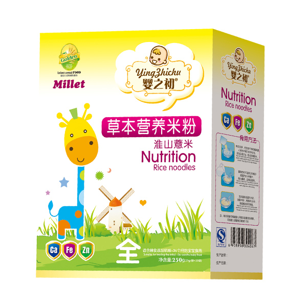 嬰之初草本營養(yǎng)米粉淮山薏米盒裝